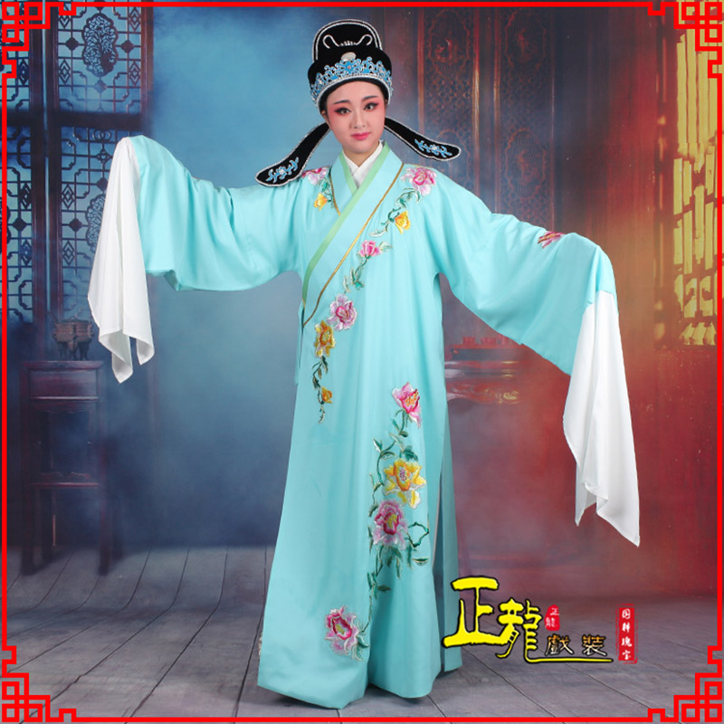 郑州梁祝小生褶子道袍 吴素英版小生衣