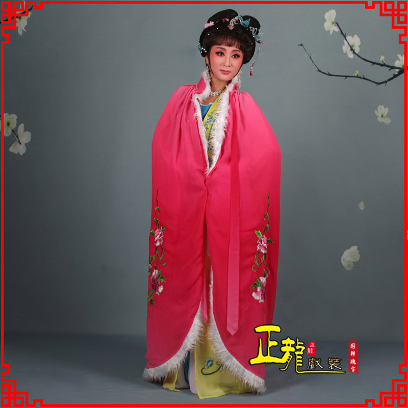 郑州小花旦绣花斗篷 花旦披风