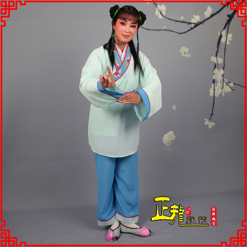 郑州歌仔戏童生小孩影视银心四九服 书童衣