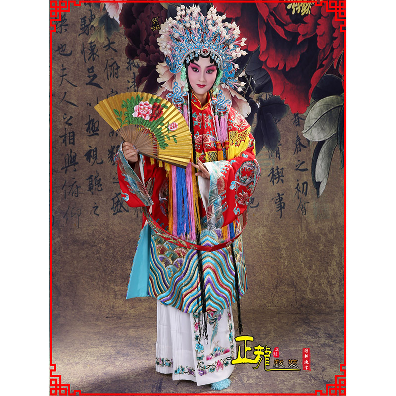 郑州凤袍杨贵妃贵妃醉酒 软绉团凤女蟒